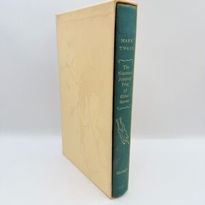 Mark Twain Notorious Jumping Frog & Other Stories Heritage Press 1970 Slipcase